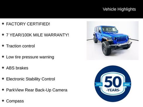 Used 2022 Jeep Wrangler Unlimited Sport w/ Xtreme Recon 35" Tire Package AWD/4WD image 8