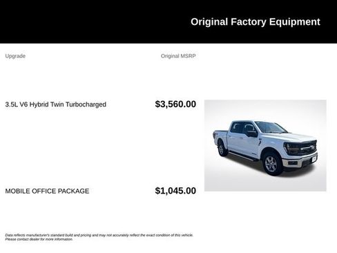 Used 2024 Ford F150 XLT w/ Mobile Office Package AWD/4WD image 9
