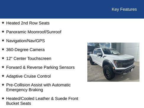 Certified 2022 Ford F150 Raptor w/ Equipment Group 801A High image 32