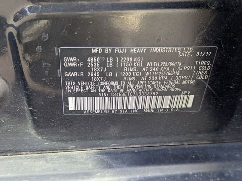 Used 2017 Subaru Outback 3.6R Touring w/ Popular Package #5A image 27