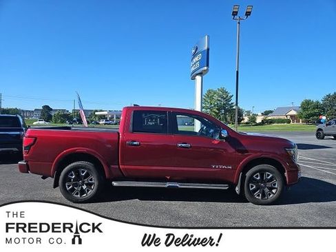Used 2023 Nissan Titan Platinum Reserve w/ Moonroof Package AWD/4WD image 1