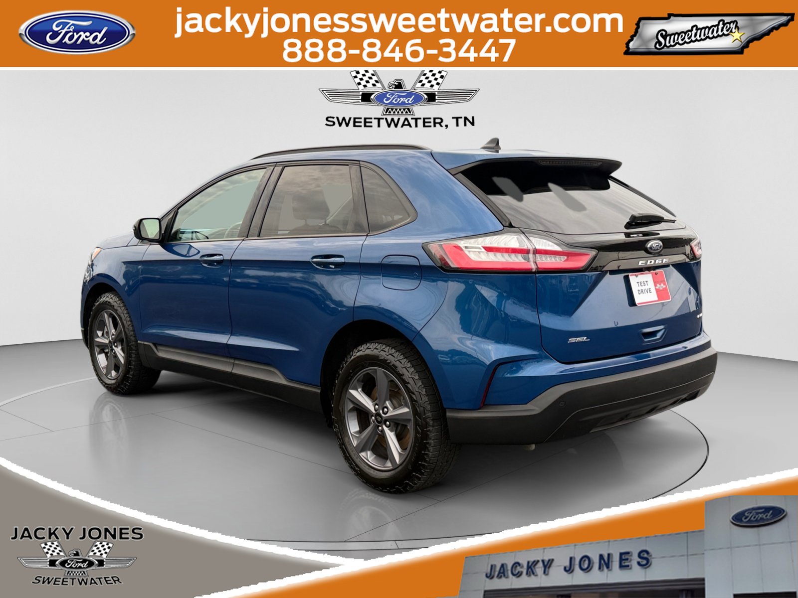 Certified 2024 Ford Edge SEL w/ Sport Appearance Package AWD/4WD image 3