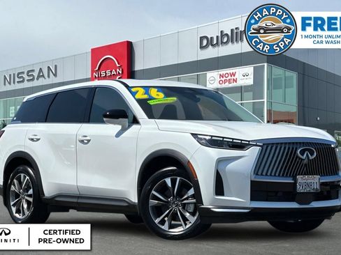 Certified 2026 INFINITI QX60 Pure w/ Family Package AWD/4WD image 1