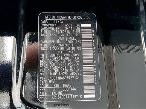 Certified 2023 Nissan Rogue SV FWD image 33