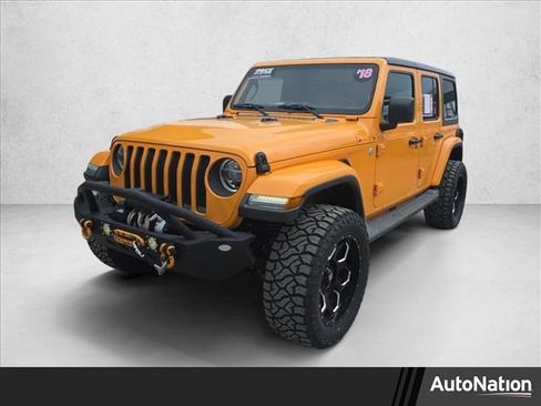 Used 2018 Jeep Wrangler Unlimited Sahara AWD/4WD image 1