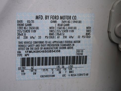 Used 2025 Ford Explorer ST-Line AWD/4WD image 68