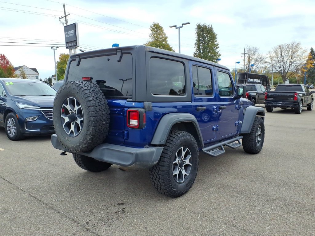 Used 2018 Jeep Wrangler Unlimited Sport S AWD/4WD image 4