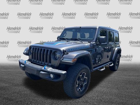 Used 2021 Jeep Wrangler Unlimited Rubicon 4xe w/ Steel Bumper Group AWD/4WD image 9
