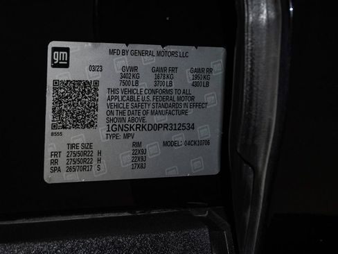 Used 2023 Chevrolet Tahoe RST w/ Luxury Package AWD/4WD image 33