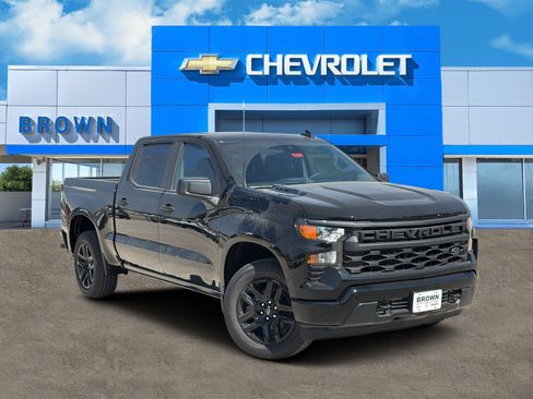 New 2026 Chevrolet Silverado 1500 Custom w/ LPO, Dark Essentials Package image 1