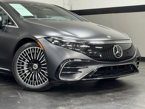 Used 2024 Mercedes-Benz EQS 450+ Sedan w/ AMG Line Exterior Package image 3