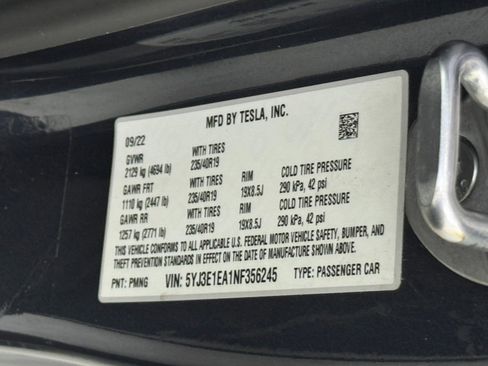 Used 2022 Tesla Model 3 image 45