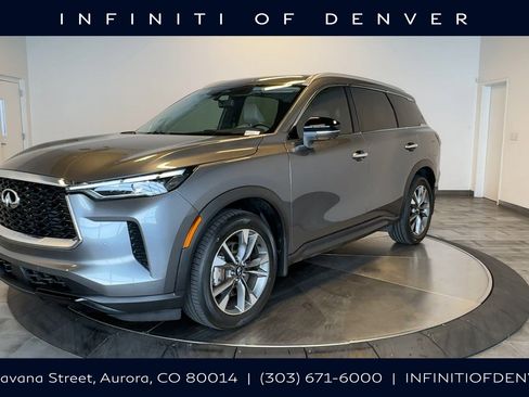 Certified 2023 INFINITI QX60 Luxe w/ Vision Package AWD/4WD image 1