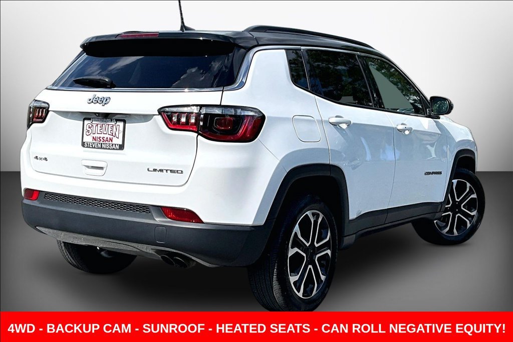 Used 2022 Jeep Compass Limited w/ Sun and Sound Group AWD/4WD image 6