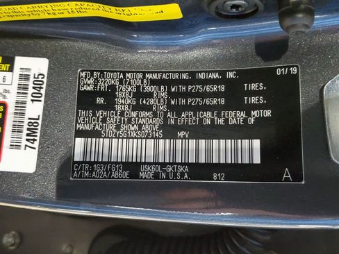 Used 2019 Toyota Sequoia SR5 image 42