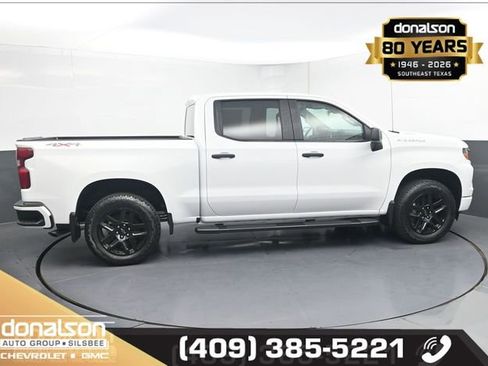 New 2026 Chevrolet Silverado 1500 Custom w/ LPO, Dark Essentials Package image 2
