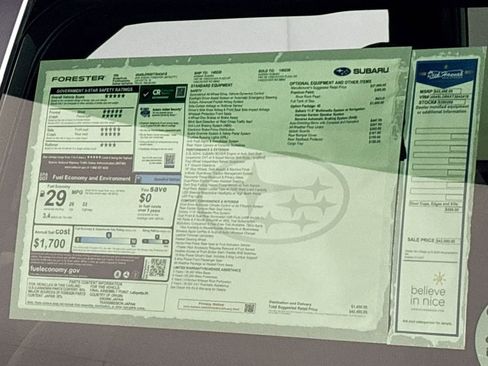 New 2026 Subaru Forester Limited image 25