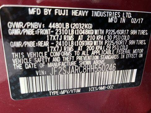 Used 2017 Subaru Forester 2.5i Limited AWD/4WD image 21