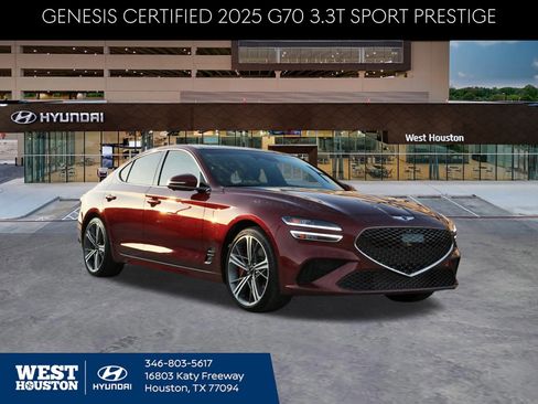 Used 2025 Genesis G70 3.3T Advanced w/ Sport Prestige Package image 1