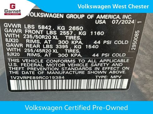 Certified 2024 Volkswagen ID.4 Pro S RWD image 12