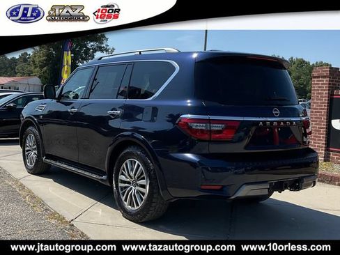 Used 2021 Nissan Armada SL w/ Captain's Chairs Package AWD/4WD image 5