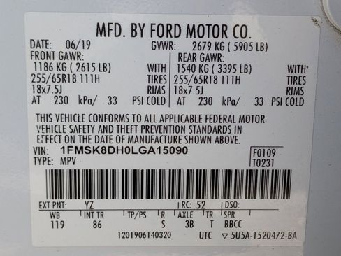 Used 2020 Ford Explorer XLT w/ Class III Trailer Tow Package AWD/4WD image 28
