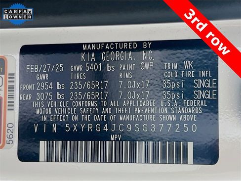 Certified 2025 Kia Sorento LX image 31