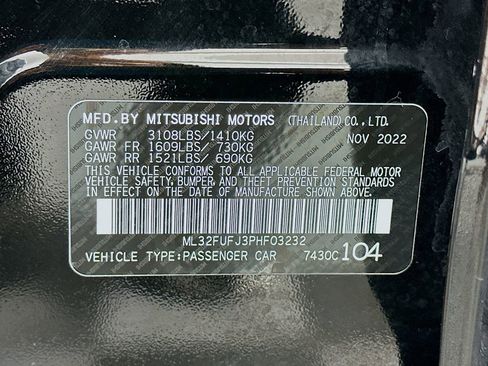 Used 2023 Mitsubishi Mirage G4 ES image 29