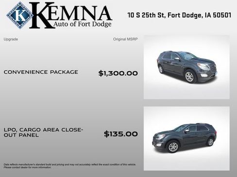 Used 2017 Chevrolet Equinox LT w/ Convenience Package image 4