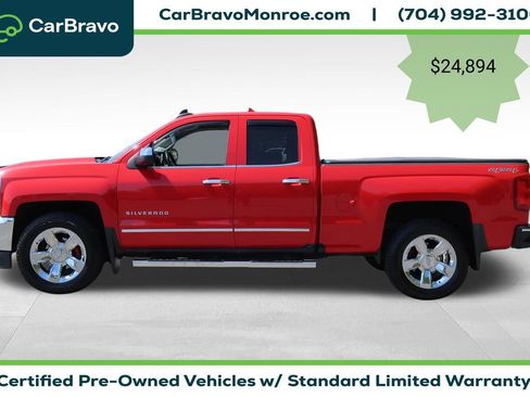 Certified 2016 Chevrolet Silverado 1500 LTZ w/ LTZ Plus Package AWD/4WD image 10