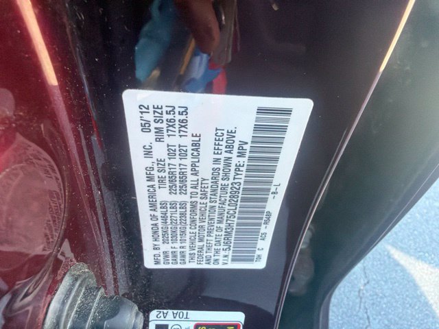Used 2012 Honda CR-V EX-L image 10