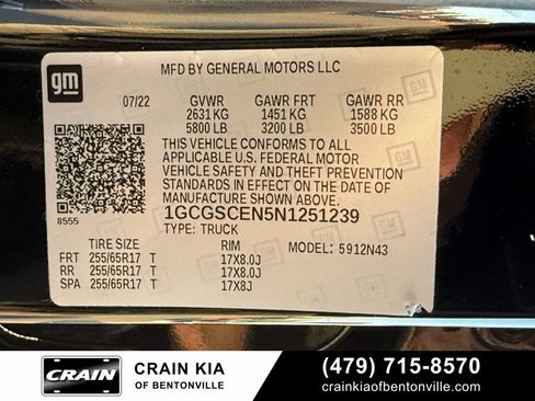 Used 2022 Chevrolet Colorado LT w/ LT Convenience Package image 35