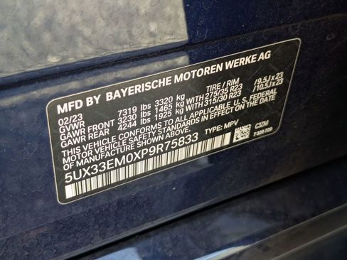 Used 2023 BMW X7 M60i w/ Executive Package image 35