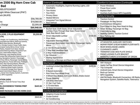 New 2026 RAM 2500 Big Horn image 1