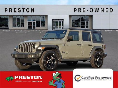 Certified 2021 Jeep Wrangler Unlimited Sport image 1