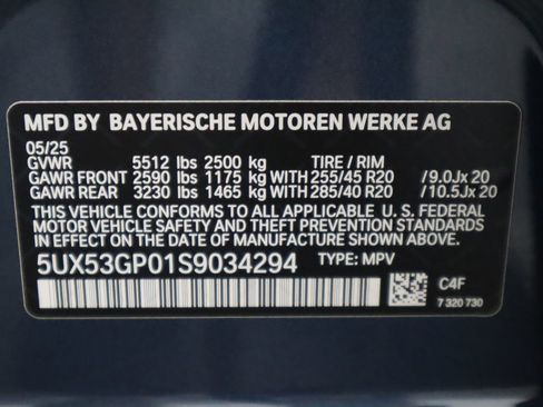 Used 2025 BMW X3 xDrive30i w/ Premium Package AWD/4WD image 35