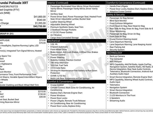 Used 2024 Hyundai Palisade XRT FWD image 11