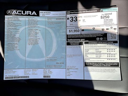 New 2025 Acura Integra image 24