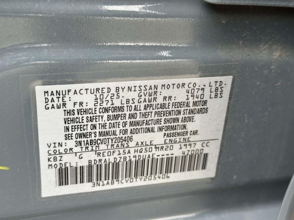 Certified 2026 Nissan Sentra SV w/ SV Convenience Package FWD image 34