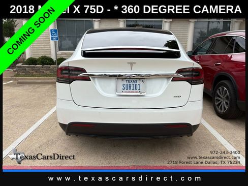 Used 2018 Tesla Model X 75D AWD/4WD image 5