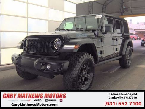 Used 2025 Jeep Wrangler Unlimited Sport S 4xe image 1