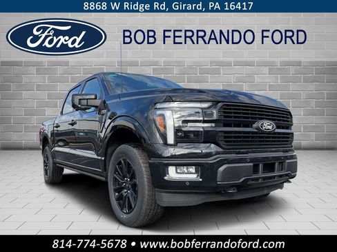 New 2025 Ford F150 Platinum w/ Equipment Group 702A High image 1