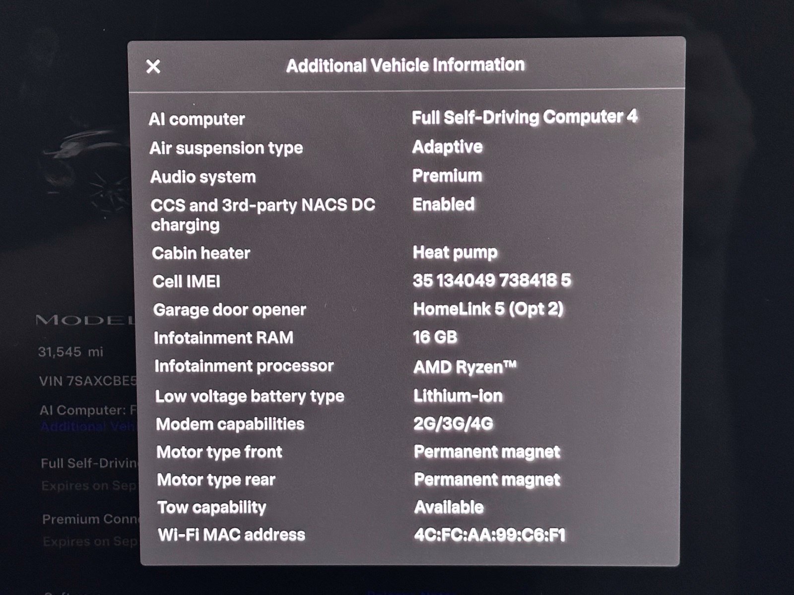 Used 2023 Tesla Model X AWD/4WD image 7