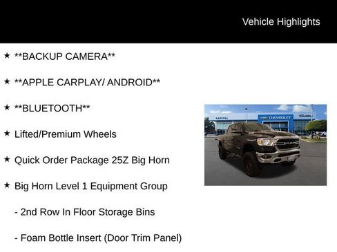 Used 2020 RAM 1500 Big Horn image 2