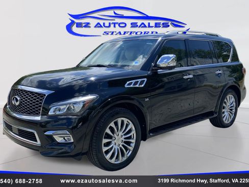 Used 2016 INFINITI QX80 4WD w/ Deluxe Technology Package image 9