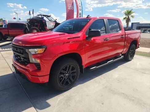 New 2026 Chevrolet Silverado 1500 Custom w/ Turbomax Blackout Package AWD/4WD image 8