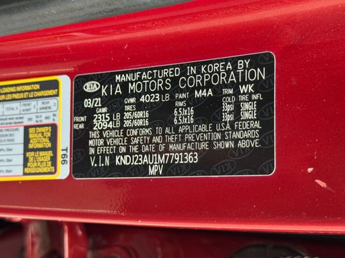 Used 2021 Kia Soul LX FWD image 37