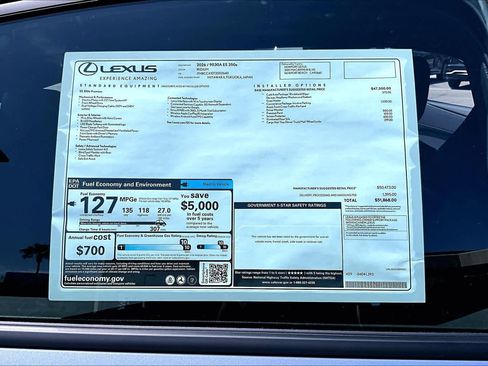 New 2026 Lexus ES 350e w/ Convenience Package FWD image 22