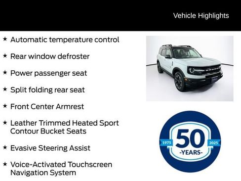 Used 2023 Ford Bronco Sport Outer Banks w/ Tech Package AWD/4WD image 16