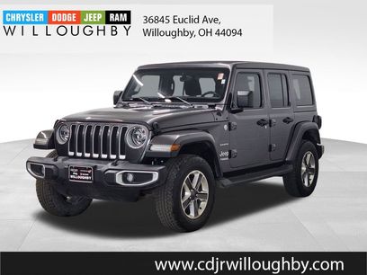 Used 2021 Jeep Wrangler Unlimited Sahara w/ Uconnect 4C Nav & Sound Group